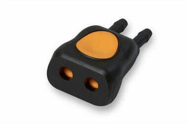 Image of NiBP Connector Female Slip Plastic for Dual Tube Air Hose - GE - 2059294-001 - BP32