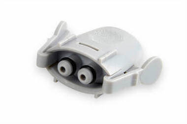 Image of NiBP Connector Plastic for Double Tube Air Hose - Welch Allyn - BP24, High Quality