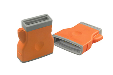 Image of ECG ELA TMX5-PH5 Cable - 5 Leads, Pinch/Grabber, AHA, Non-OEM, High Quality and Reliable