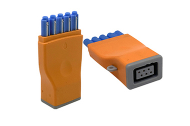 Image of ECG ELA TPH5-CV5 Cable - 5 Leads, Grabber, AHA, Non-OEM, High Quality and Reliable