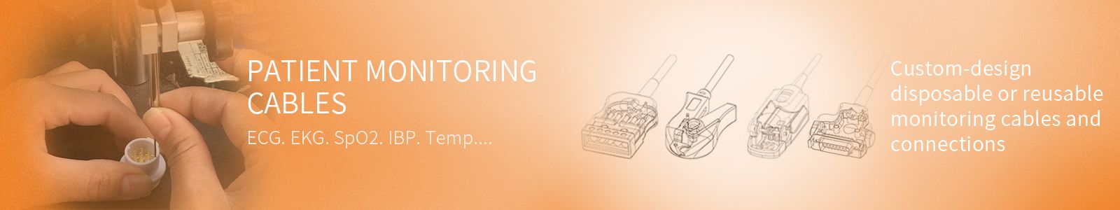 Image of banner for patient monitoring cables