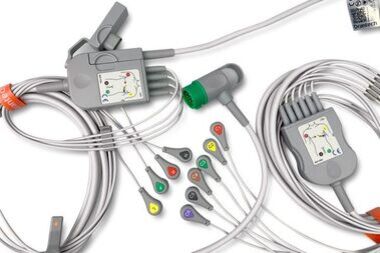 Image of Philips Replacement ECG Single-Patient US Lead Wires - Non-OEM, High-Quality (1-2-2)