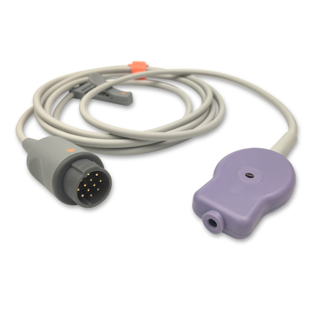 Image of Corometrics/GE 1590AAO compatible fetal leg plate (DECG) cable